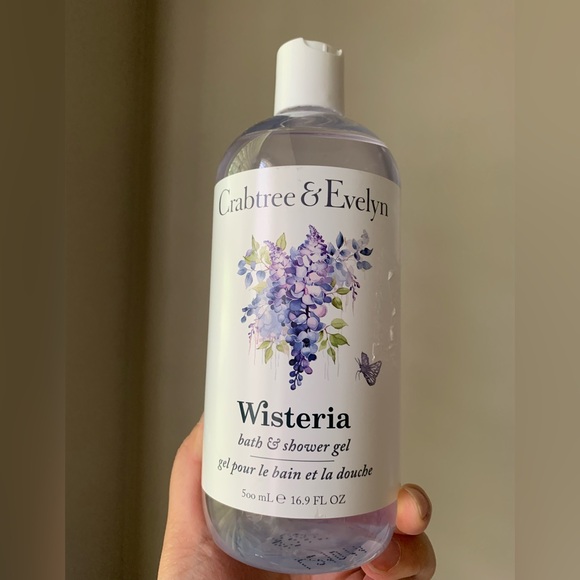 Crabtree & Evelyn Other - CRABTREE & EVELYN - WISTERIA - BATH AND SHOWER GEL 16.9 Oz Full Size
